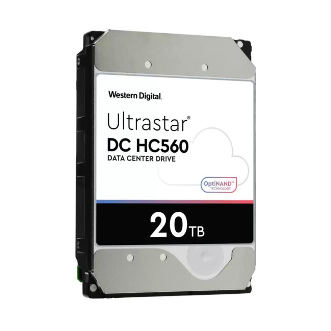 Запам’ятовувальний пристрій на жорстких дисках (HDD) SATA 20TB 7200RPM 512MB DC HC560 0F38785 WD