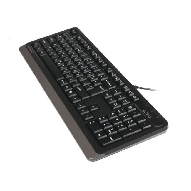 Клавіатура Fstyler Sleek MMedia Comfort, USB, сірий