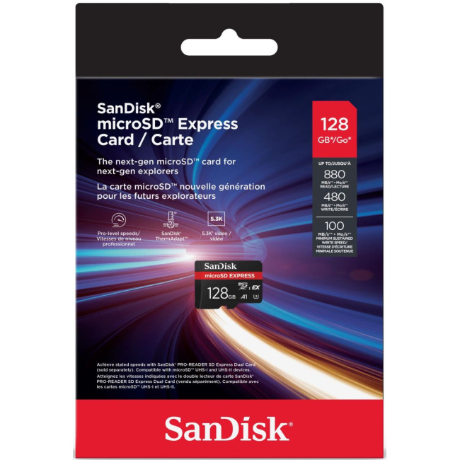 Карта пам’яті MICRO SDXC 128GB UHS-I SDSQXFN-128G-GN4NN SANDISK