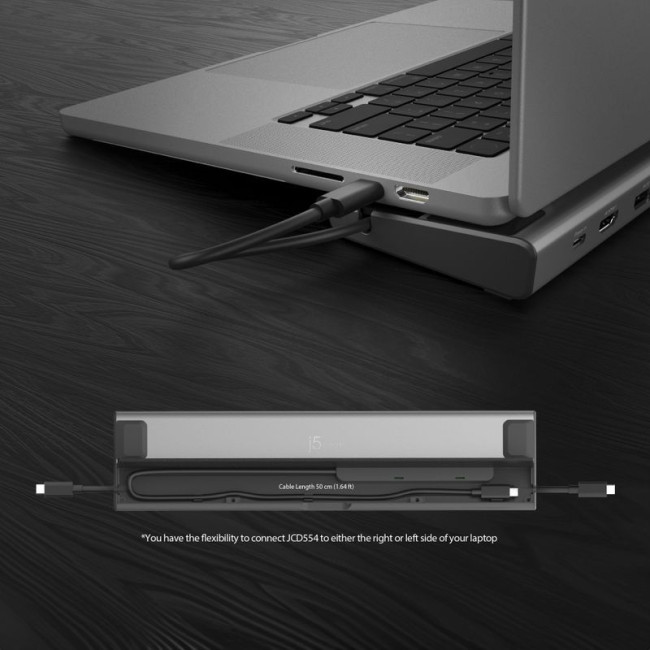 Док станція USB-C 12-в-1 (HDMI/DP/PD/USB-A/USB-C/LAN/картридер/аудіо)