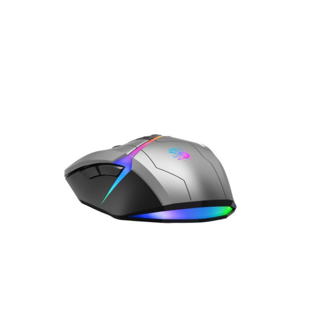 Ігрова миша Bloody Activated, RGB, 10000 CPI, 50M натискань, сірий