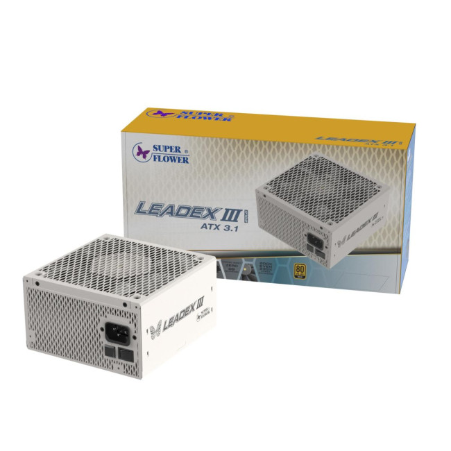 Блок живлення ATX3.1 1000W LEADEX VII XG SERIES (SF-1000F14XG) WHT SUPER FLOWER