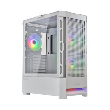 Ігровий корпус, 2*140mm ARGB, 1*120mm ARGB вентилятори передвстановлені, ATX/mATX/mini-ITX, скляне вікно
