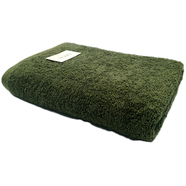 Рушник банний Soho 30х50 см бавовна 100% Basic Olive 