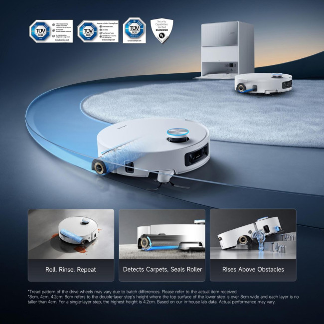 Робот-пилосос AQUA10 ULTRA ROLL RLH71DE-1-WH DREAME