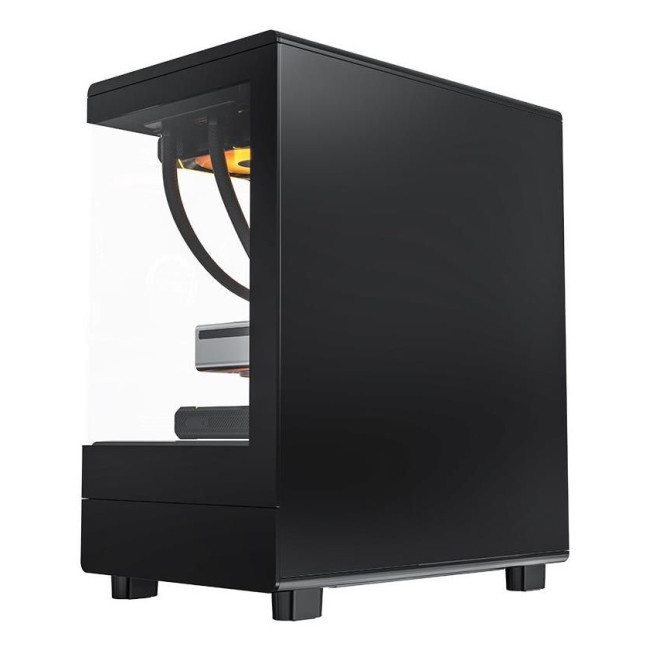 CASE MINITOWER MATX W/O PSU/DB330M BLACK DARK FLASH