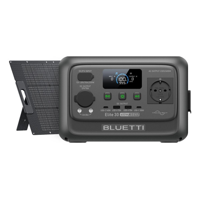 Портативна зарядна станція 600W ELITE30V2 BLUETTI