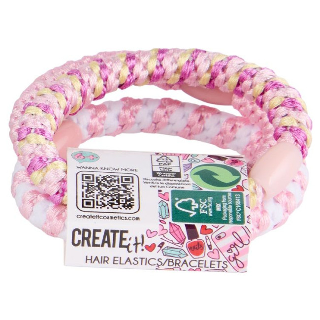 Набір гумок для волосся 3шт Create IT! в асортименті