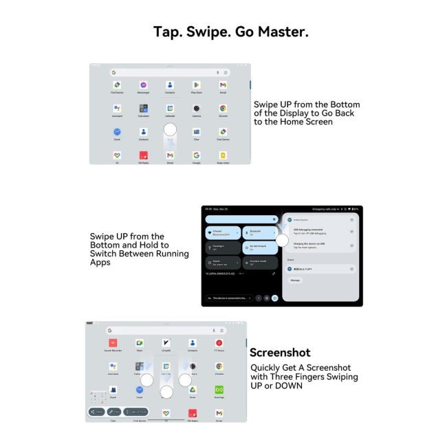 Планшет PAD100 GREY 12