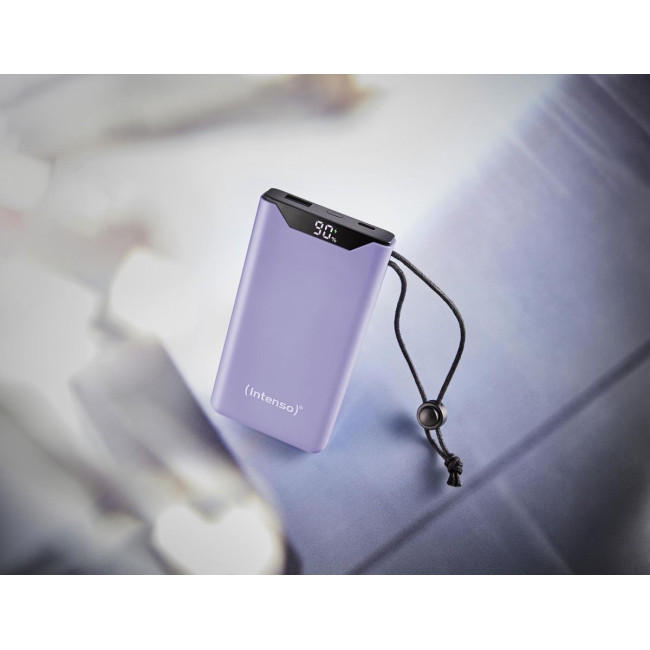 Портативний зарядний пристрій USB 10000MAH QC3.0 PURPLE F10000 7332033 INTENSO