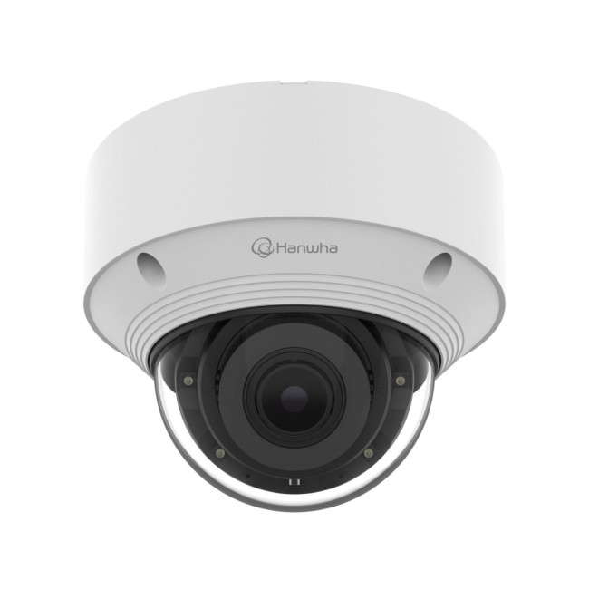 Мережева камера купольна 5MP @ 30fps, motorized vari-focal lens 3.2~10.2mm (H: 95°~29° / V: 69°~21°) QNV-C8083R HANWHA VISION