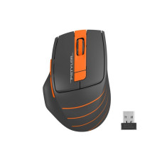 Миша бездротова безшумна Fstyler, USB, 2000 dpi, помаранчевий