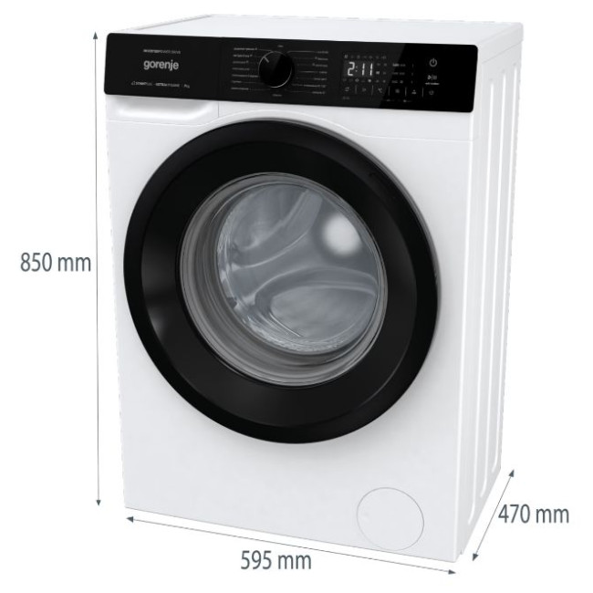 Пральна машина автоматична Gorenje WNHA74SAS