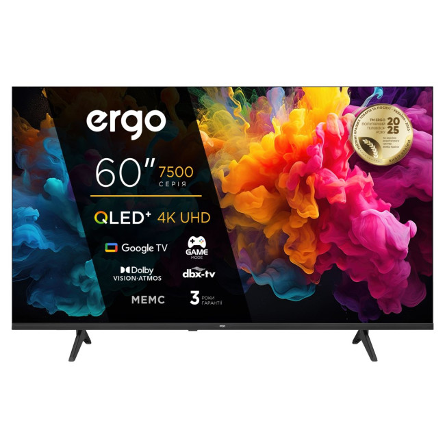 Телевізор ERGO 60JUQ7500