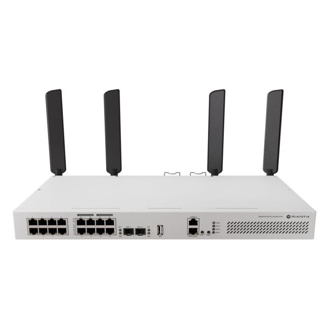 Мережевий комутатор Ethernet з функцією маршрутизації CRS418-8P-8G-2S+5axQ2axQ-RM MIKROTIK