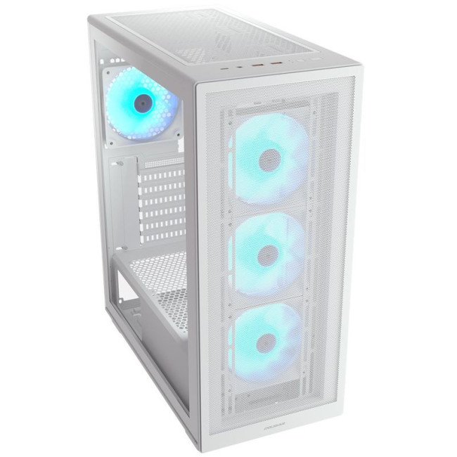 Ігровий корпус, 4*120mm ARGB вентилятори передвстановлені, ATX/mATX/mini-ITX, скляне вікно