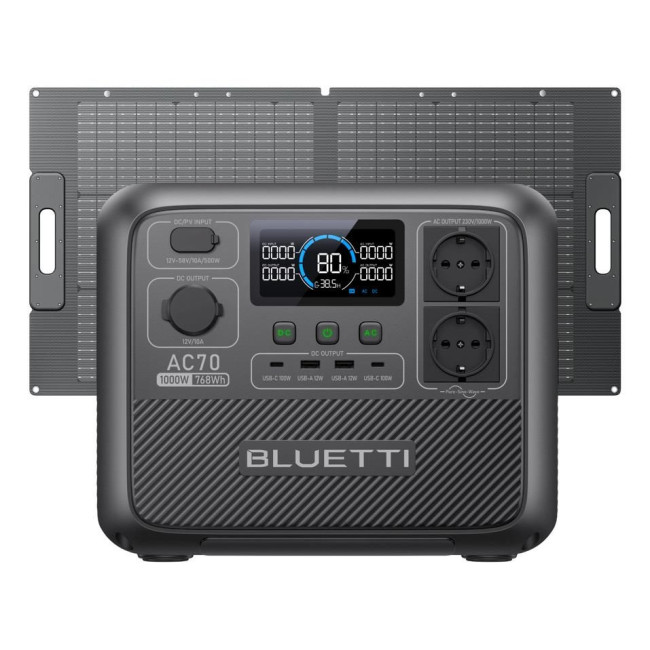 Портативна зарядна станція 1000W AC70 BLUETTI