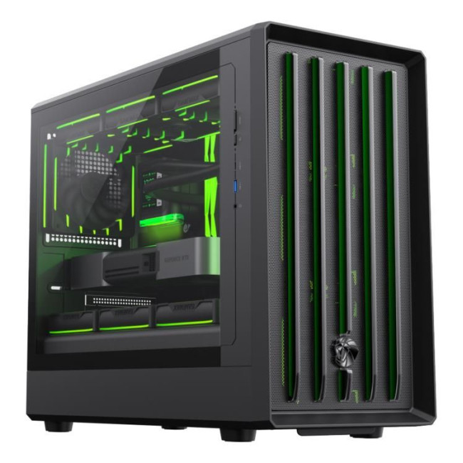 Корпус для комп'ютера MATX W/O PSU CLAW 360 BK GAMEMAX