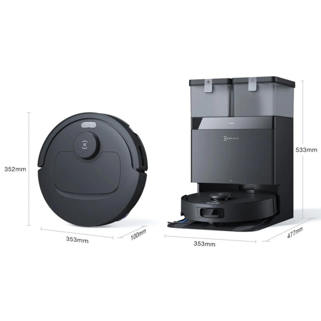 Робот-пилосос DEEBOT T30CDLX71 BLACK ECOVACS