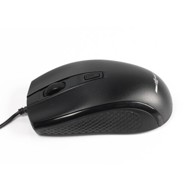 Миша оптична, USB, 1600 dpi, чорнa