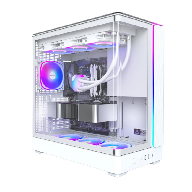 Корпус ATX W/O PSU KING 45 PRO (W) MONTECH