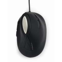 Оптична ергономічна миша, USB інтерфейс, 3200 dpi, чорний