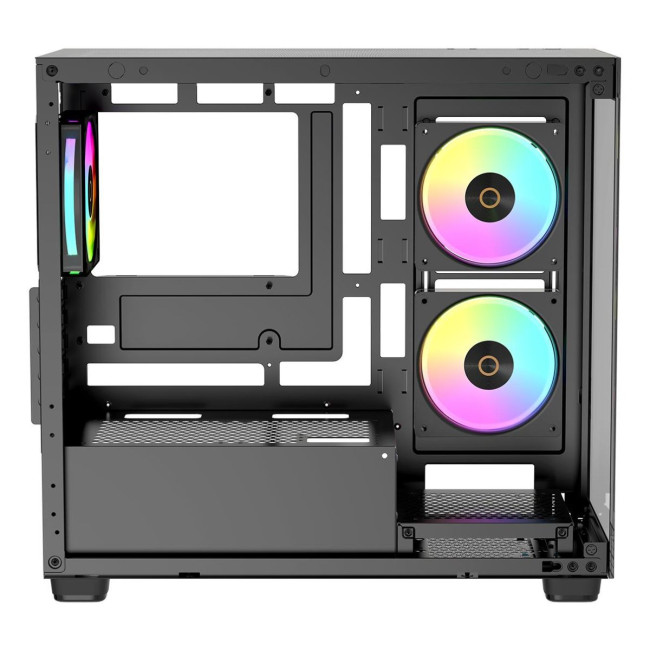 Корпус для комп'ютера MATX W/O PSU GAMMA C52 BK ARGB (GAMMA-C52-BKD300XX-GL) OCYPUS