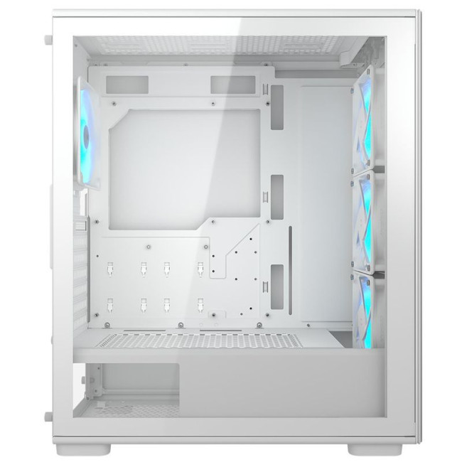Ігровий корпус, 4*120mm ARGB вентилятори передвстановлені, ATX/mATX/mini-ITX, скляне вікно
