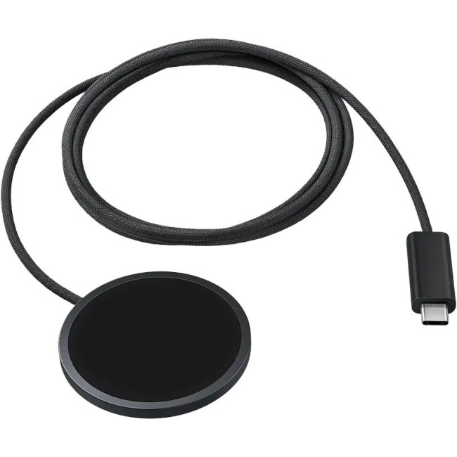 Бездротовий зарядний пристрій Samsung 25W Magnet Wireless Charger with TA 45W EP-P2900TBEGWW Dark Gray