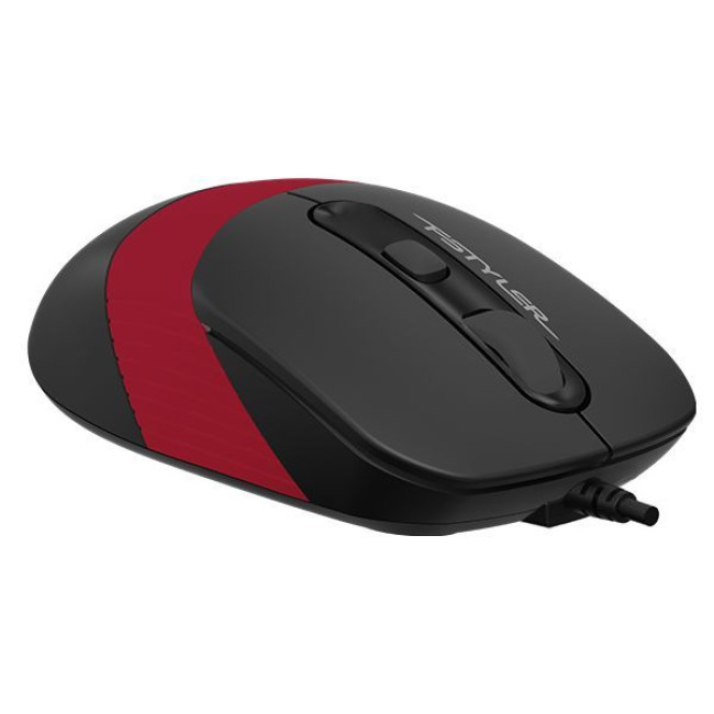 Миша дротова Fstyler, USB, 1600 dpi, (червоний)