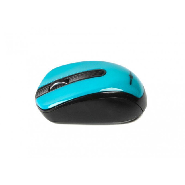 Миша бездротова, USB, 1200 dpi, блакитнa