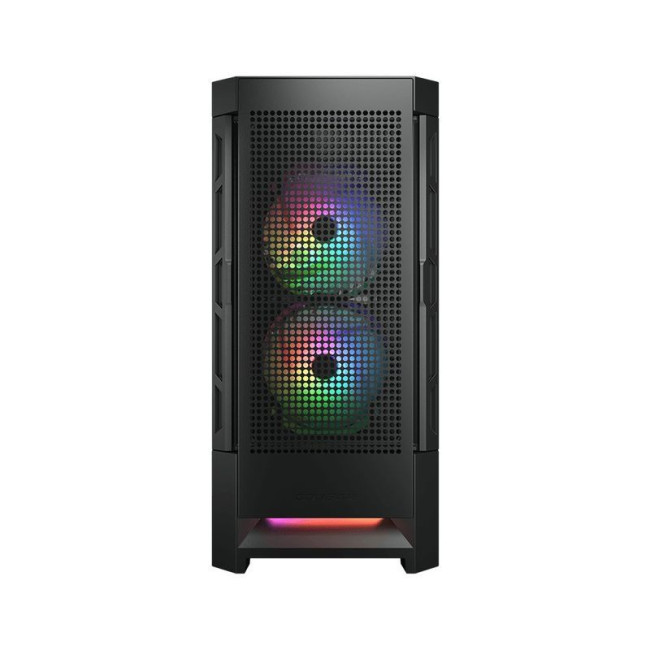 Ігровий корпус, 2*140mm ARGB, 1*120mm ARGB вентилятори передвстановлені, ATX/mATX/mini-ITX, скляне вікно