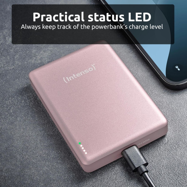 Портативний зарядний пристрій USB 10000MAH MAG ROSE MW10000 7344033 INTENSO