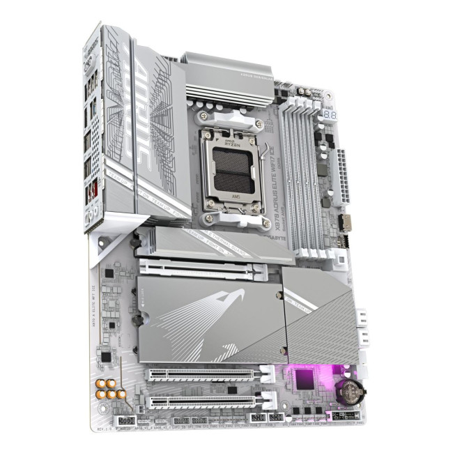 Материнська плата AMD X870 SAM5 ATX X870 A ELITE WF7 ICE GIGABYTE