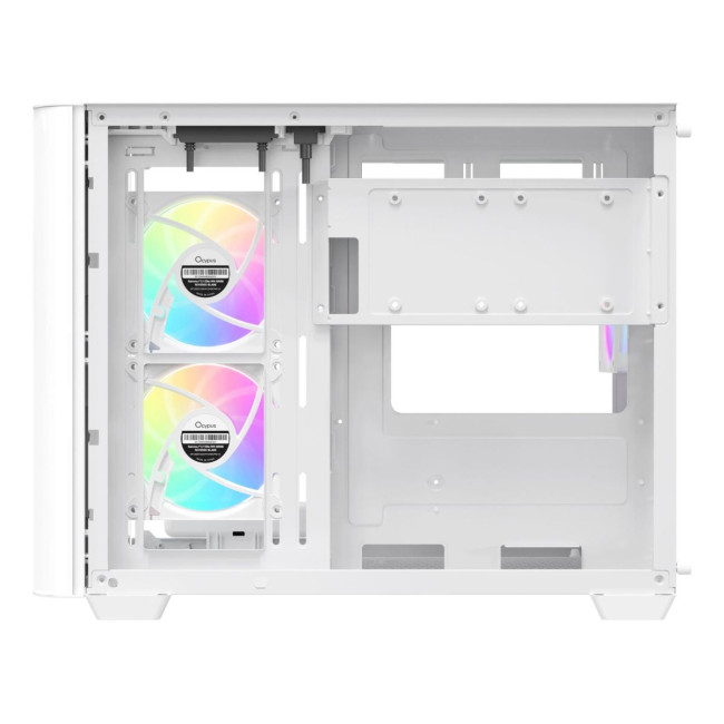 Корпус для комп'ютера IOTA C50 WH CURVE ARGB DIGITAL (IOTA-C50-WHD300CD-GL) OCYPUS