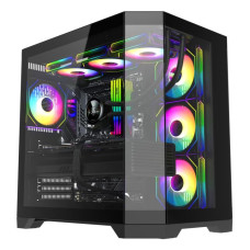 Корпус для комп'ютера ATX W/O PSU HYPE-A BLACK GAMEMAX