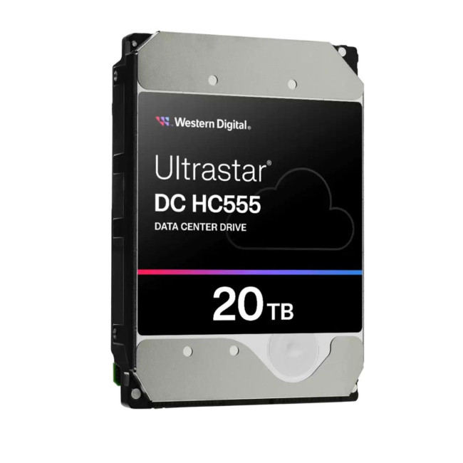 Запам’ятовувальний пристрій на жорстких дисках (HDD) SAS 20TB 7200RPM 12GB/S 512MB DC HC555 0B47749 WD