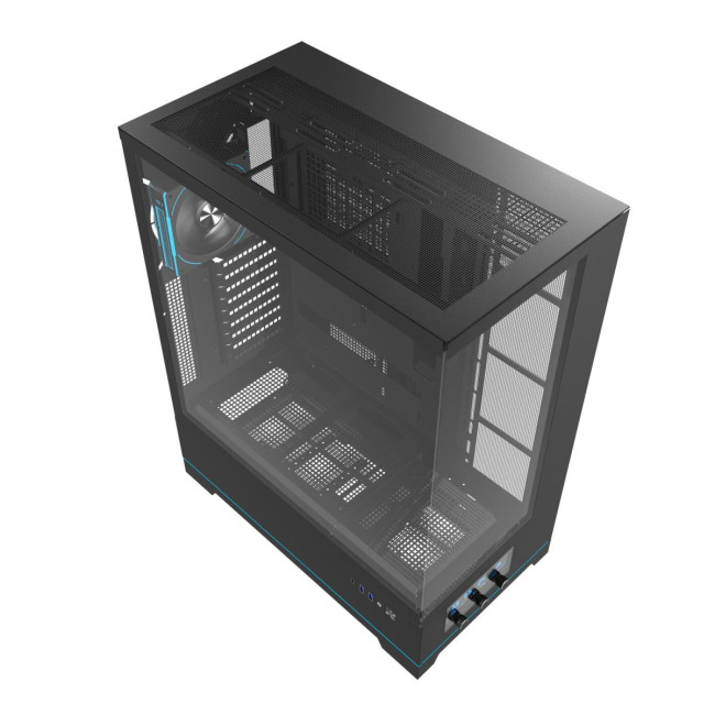 Корпус для комп'ютера DARK FLASH ATX без блока живлення DY451L PRO чорний