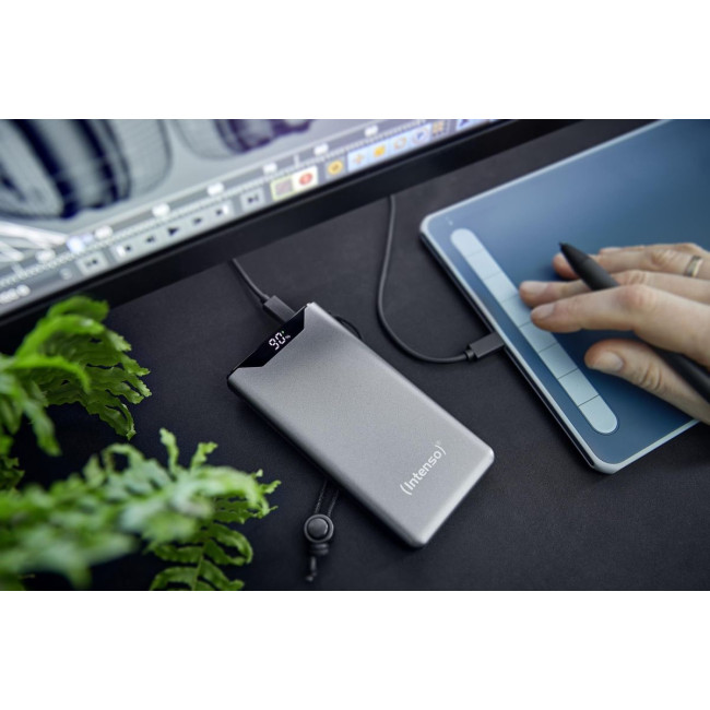 Портативний зарядний пристрій USB 10000MAH QC3.0 GREY F10000 7332034 INTENSO