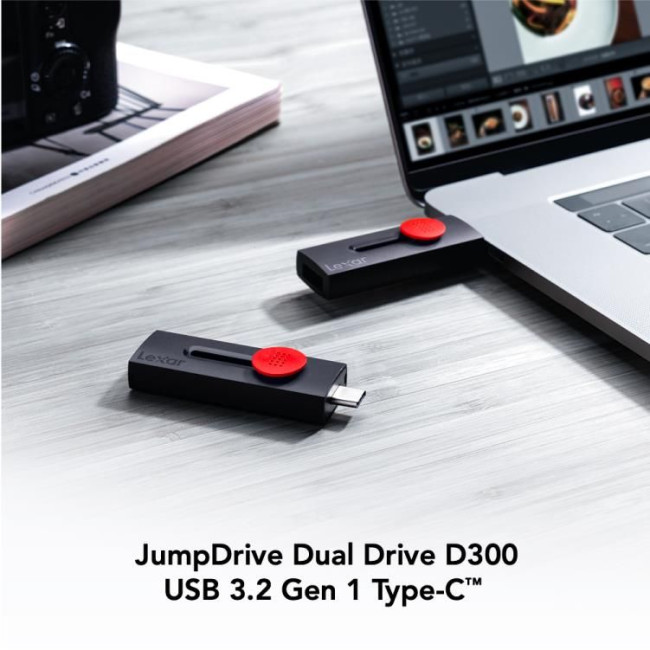 Флеш-пам'ять (накопичувач USB) USB3.2 128GB LJDD300128G-BNBNG LEXAR