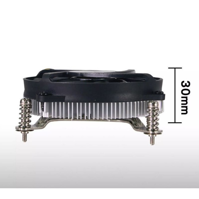 Кулер s.LGA1700, 65W, висота 30 мм, supp. PWM