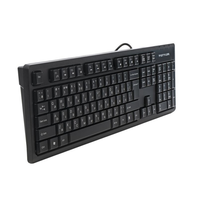 Клавіатура дротова Fstyler, вологозахист, USB