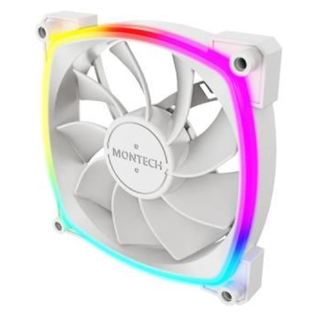 Корпусний вентилятор 120MM RX120 PWM WHITE MONTECH