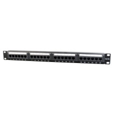 Патч панель, Cat 5e, 24 порти, UTP