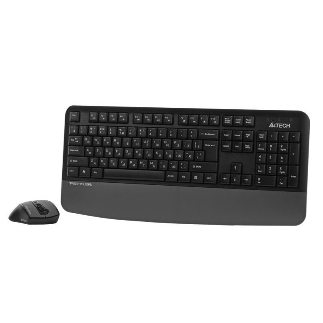 Комплект бездротовий Fstyler клавіатура+миша безшумна, USB