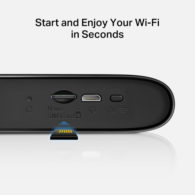 Точка доступу з функцією маршрутизації, мережеве обладнання MOBILE 150MBPS 4G LTE MT110 MERCUSYS