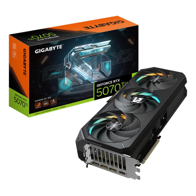 Відеокарта PCIE16 RTX5070TI 16GB N507TGAMING OC-16GD GIGABYTE