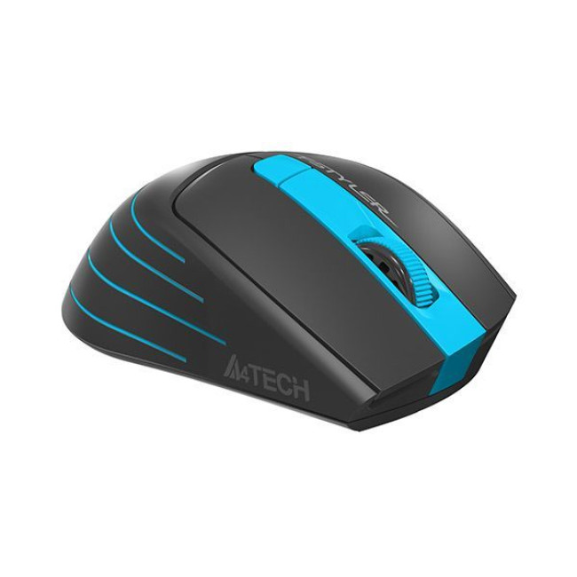 Миша бездротова A4tech Fstyler, USB, 2000 dpi, синій