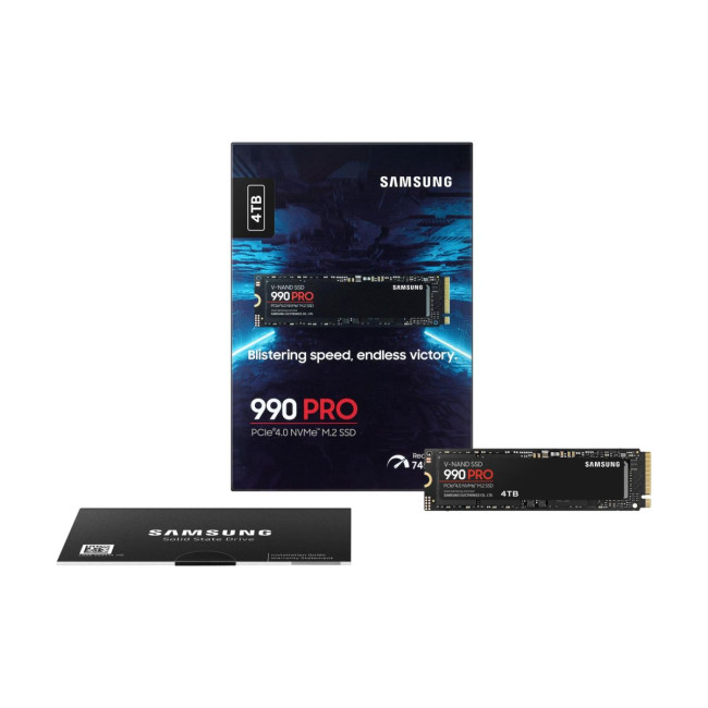 Твердотільний запам’ятовувальний пристрій накопичувач (SSD) G4 M.2 NVME 4TB 990 PRO MZ-V9P4T0BW SAMSUNG