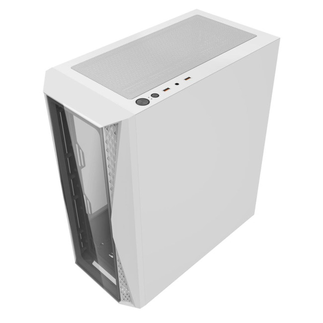 CASE MIDITOWER ATX W/O PSU/DK352 PLUS WHITE DARK FLASH
